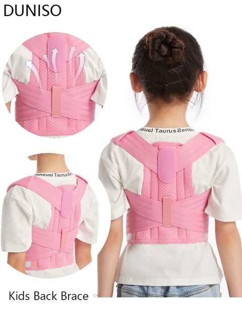 Back Brace Posture Corrector for Girl Boy, Children Hunchback Correction Belt Back Spine Support Belt Correcting Hunchback L