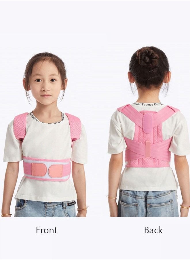Back Brace Posture Corrector for Girl Boy, Children Hunchback Correction Belt Back Spine Support Belt Correcting Hunchback L