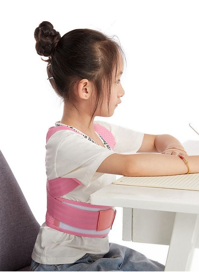 Back Brace Posture Corrector for Girl Boy, Children Hunchback Correction Belt Back Spine Support Belt Correcting Hunchback L