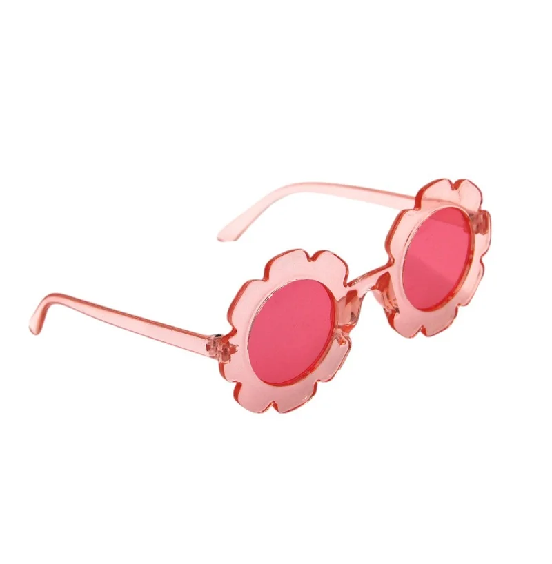 D'Daniela Dana Glasses and Bow Barrette Clip Set For Babies and Girls - Pomelo Pink