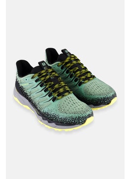 361 Degrees Women Camino Lace Up Running Shoes, Sage Green  - Image 1