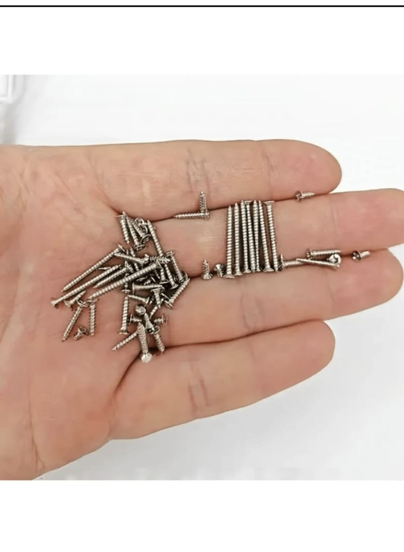 620-piece self-tapping screw assortment set M2 M3 M4 mounting screw kit locking nuts wood screws screw set - Image 4