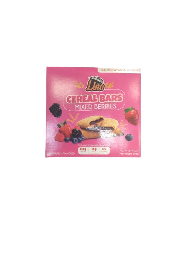 Cereal Bar With Mixed Berries Flavor - 168 Gram Pack of 14