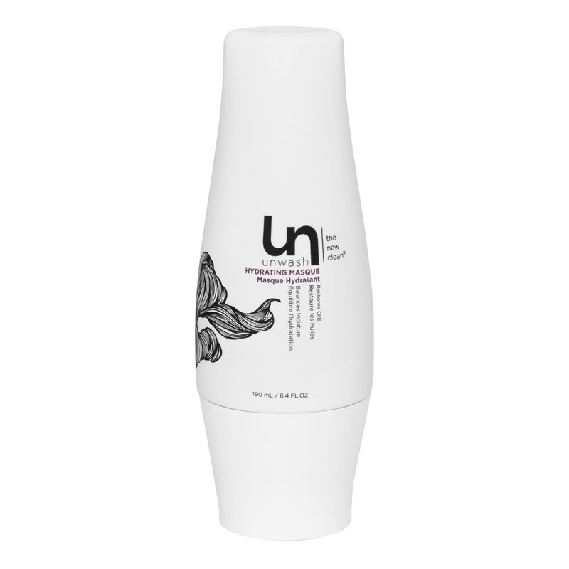 unwash Hydrating Hair Masque - Deep Conditioning & Restorative Hair Treatment for Damaged, Dry & Colored Hair, Sulfate & Paraben Free, Made w/Argan and Coconut Oils, 6.4 Fl Oz - Image 1