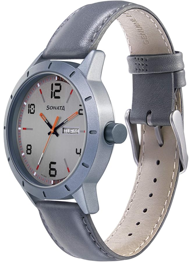 Sonata Nxt Analog Gray Dial Men Watch 7137Al01 7137Al01 - Image 2