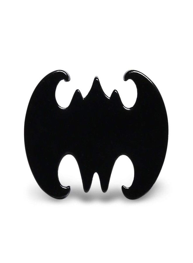 OOMPHelicious Jewellery Single Piece of Black Bat Stainless Steel Stud Earring - Image 1
