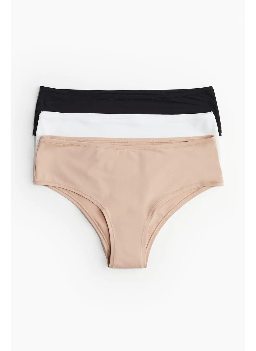 H&M 3-Pack Microfibre Hipster Briefs