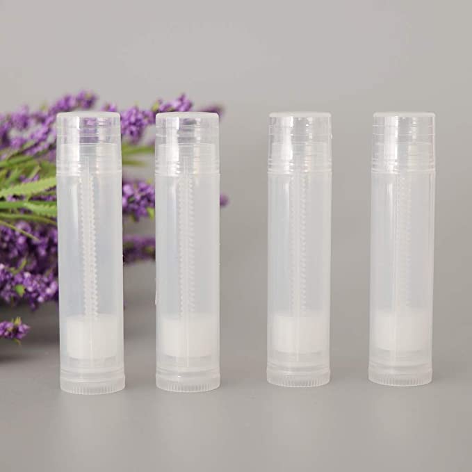 M.C. PIPWALA MC PIPWALA Pieces Clear Empty Plastic Lip Gloss Lip Balm Cream Tubes Lipstick Refillable Bottles Cosmetic Containers Set Pack of 25  - Image 5