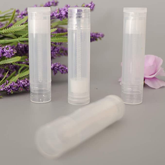 M.C. PIPWALA MC PIPWALA Pieces Clear Empty Plastic Lip Gloss Lip Balm Cream Tubes Lipstick Refillable Bottles Cosmetic Containers Set Pack of 25  - Image 4