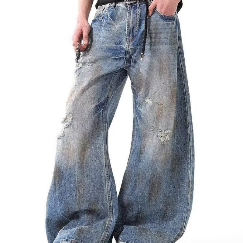 Unisex Casual Daily Denim Jeans - Image 4