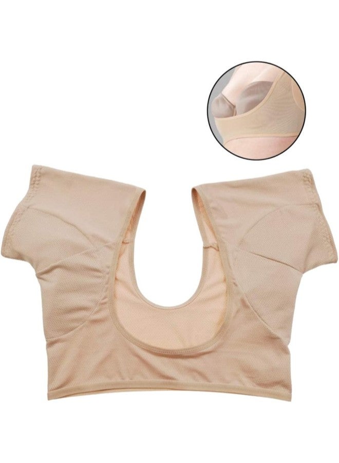 klarako Breathable Sweat Guard Underwear Vest Underarm Sweat Vest Washable Sweat Shield Vest for Women Girls Ladies - Image 2