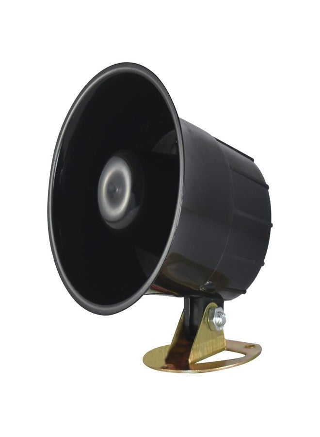 iota CAP123, 12V DC -115 dB ABS Hooter Alarm for Security, Loud Sound (300-400 m, Medium, Black) - Image 1