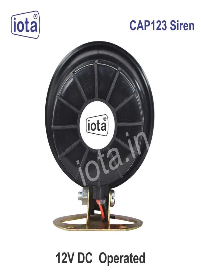 iota CAP123, 12V DC -115 dB ABS Hooter Alarm for Security, Loud Sound (300-400 m, Medium, Black) - Image 5