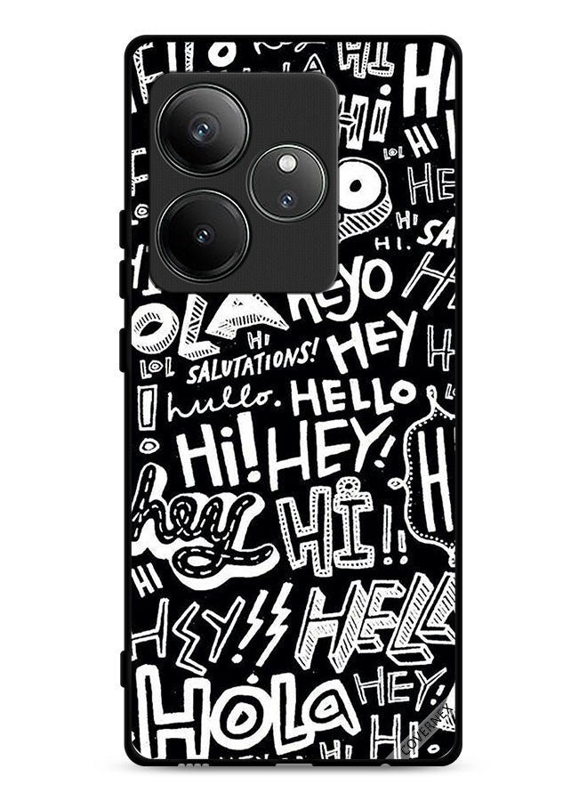 Covernex Realme GT Neo6 5G Protective Case Cover Hi Hello Tags - Image 1