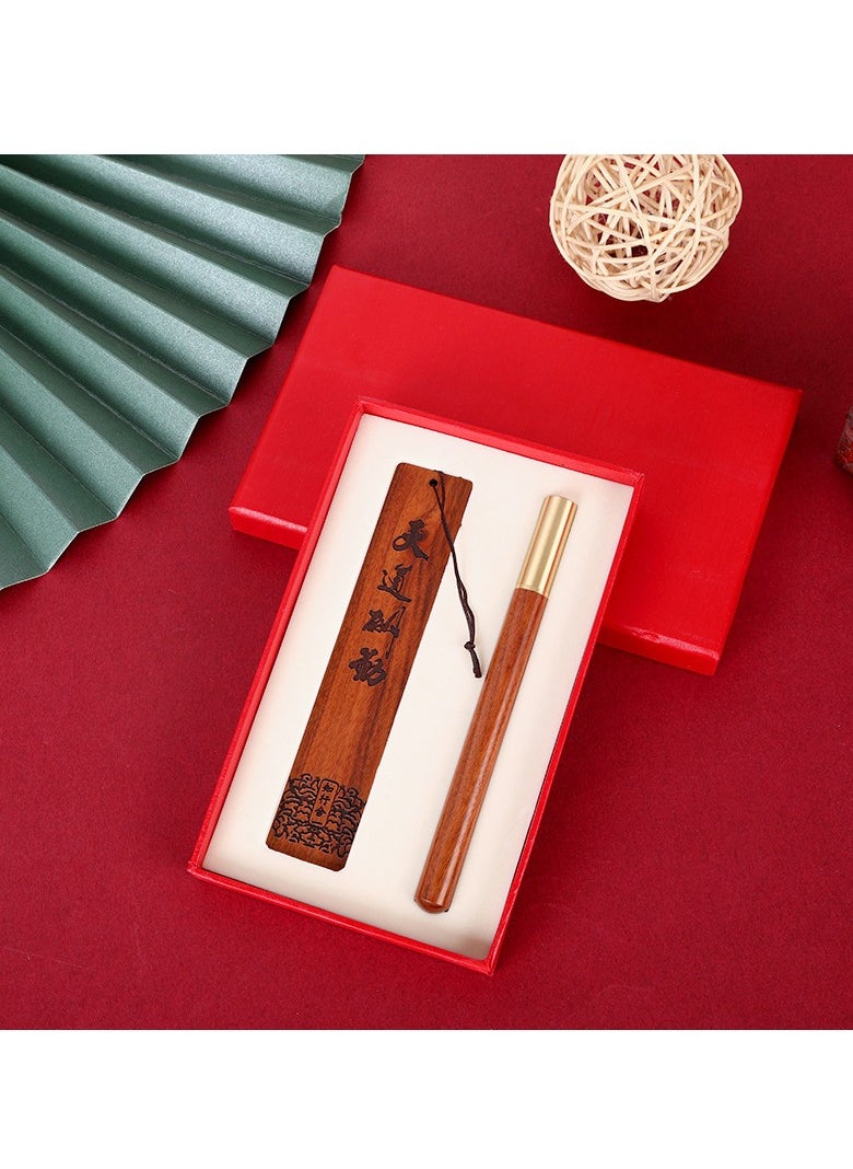 xozgdovg Pen for Students Adult Calligraphy Iridium Pen Black Business Ink pen 