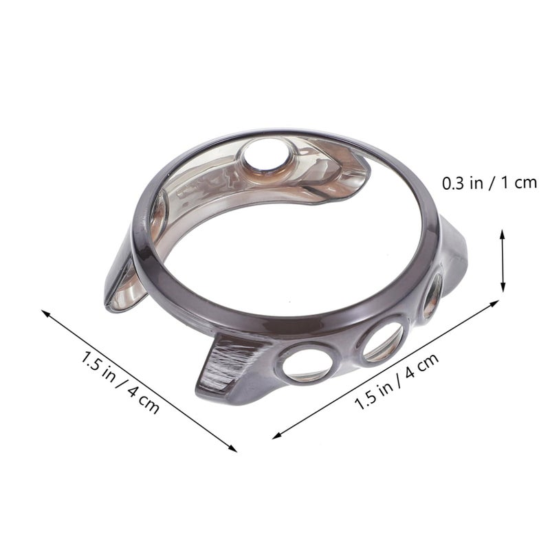 Protective Case Full Coverage Scratch Proof Shell Forerunner 245 Smartwatch Cover Lightweight Grey - Image 5