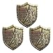 Woerda Put On The Whole Armor of God Challenge Coin Eph 61317 3D Religious Collectible Coin Pack of 3 - Image 2