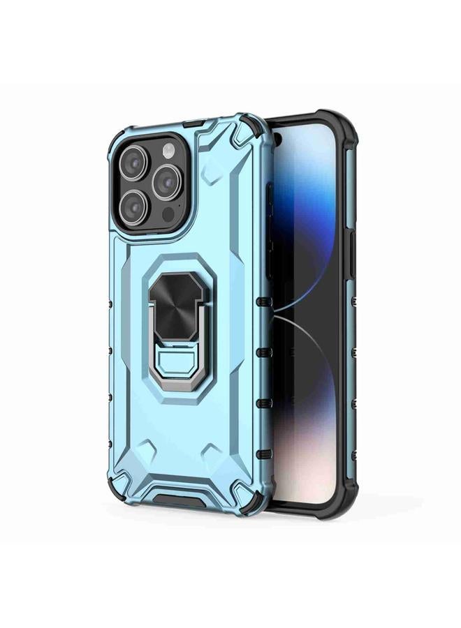 S-TOP Case For iPhone 14 Pro Ice Armor Series Ring Holder Phone Case - Image 2