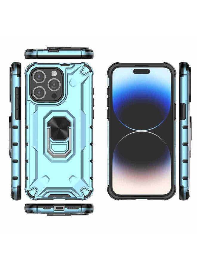 S-TOP Case For iPhone 14 Pro Ice Armor Series Ring Holder Phone Case - Image 3