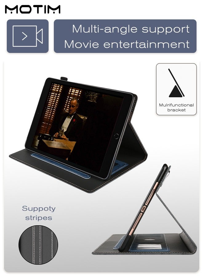 Motim Tablet Case for Xiaomi Redmi Pad 10.61 Inch, PU Leather Slim Protective Shell Back Cover, Smart Case with Card Holder/Pen Slot/Multi-angle Support /Support Auto Wake | Sleep  - Image 2