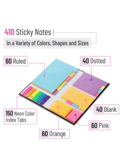 Mr. Pen Bible Sticky Notes Set, 410 Pack, School, Office Supplies, Planner Sticky Note Dividers Tabs, Book Notes  - Image 2