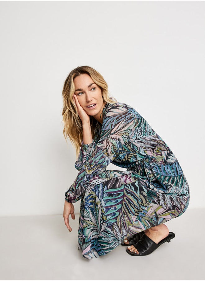 GERRY WEBER - Maxi dress with a wrap effect - Image 1