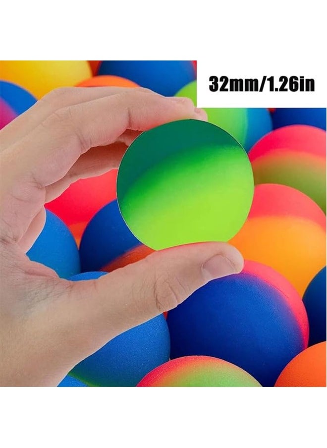 TOY GARDEN Bouncy Balls Party Favors for Kids - 24Pcs Rainbow Bouncy Balls for Birthday Return Gifts | Colorful Mini Toys for Kids Giveaways, Pinata Fillers, and Party Supplies  - Image 2