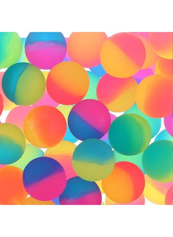 TOY GARDEN Bouncy Balls Party Favors for Kids - 24Pcs Rainbow Bouncy Balls for Birthday Return Gifts | Colorful Mini Toys for Kids Giveaways, Pinata Fillers, and Party Supplies  - Image 3
