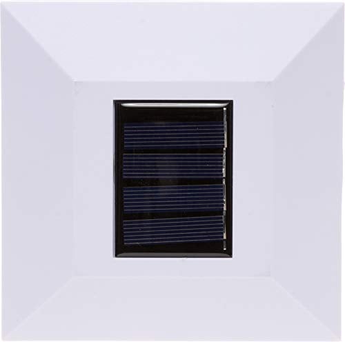 GreenLighting Modern Solar Post Cap Lights Fits 4x4 Wood, 4x4 & 5x5 PCV/Vinyl Outdoor Solar Powered Light, Fence Post, Landscaping, Deck, Garden- Bright LED, Waterproof White 4 Pack - Image 3