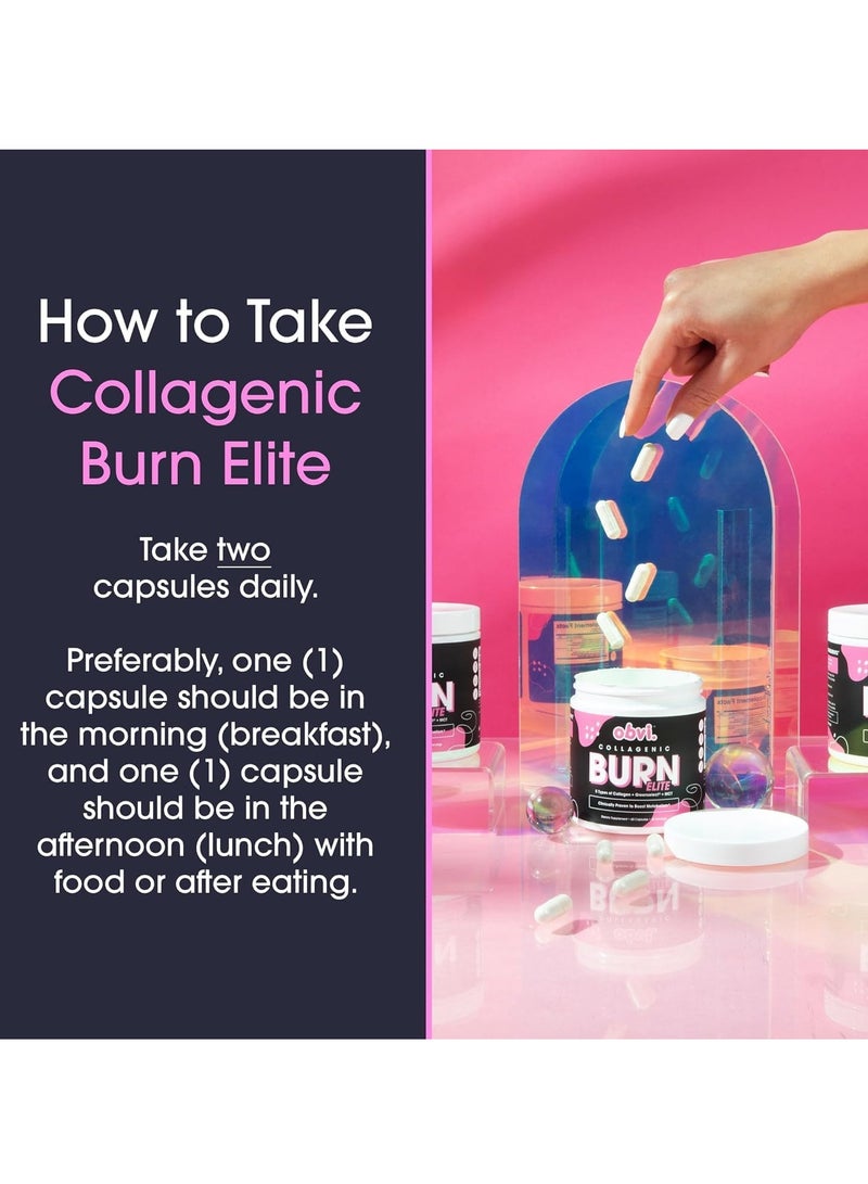 Obvi Collagenic Burn Elite 60 Capsules 30 serving - Image 5