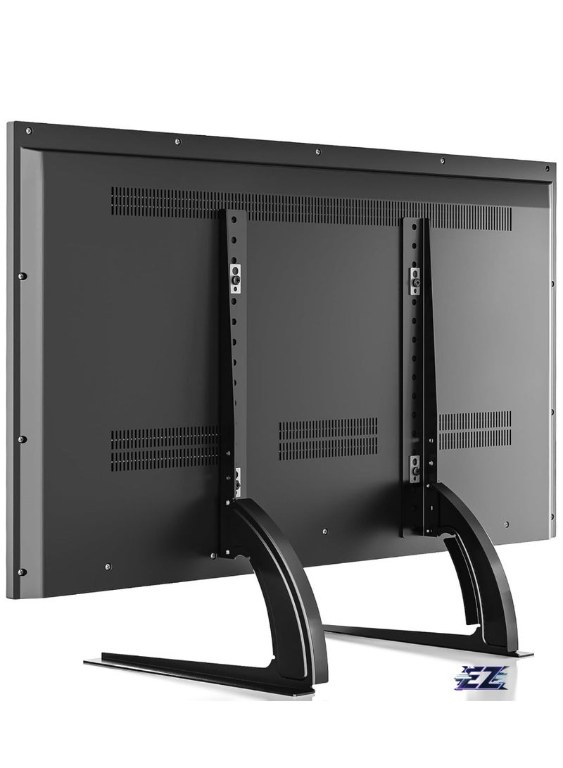 ELTRAZONE Universal Table Top TV Stand Base TV Legs with Height Adjustment fits Most 32-55 Inch LCD LED Flat Screen TVs, Max VESA 800x400 mm, - Image 1