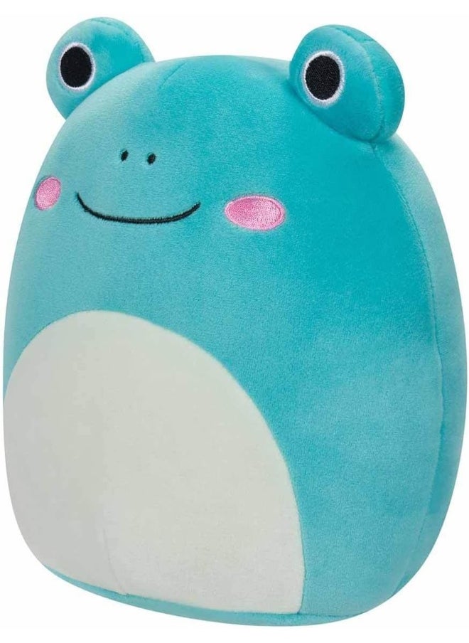 Squishmallows Squishmallows Robert Aqua Frog Little Plush Toy, 7.5-Inch Size  - Image 2