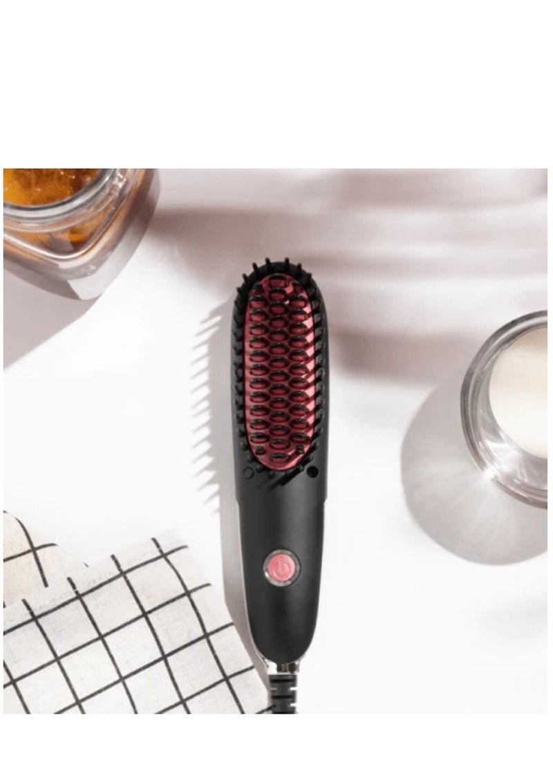 Original Soft Hair Straightening Brush Mini Black Colour