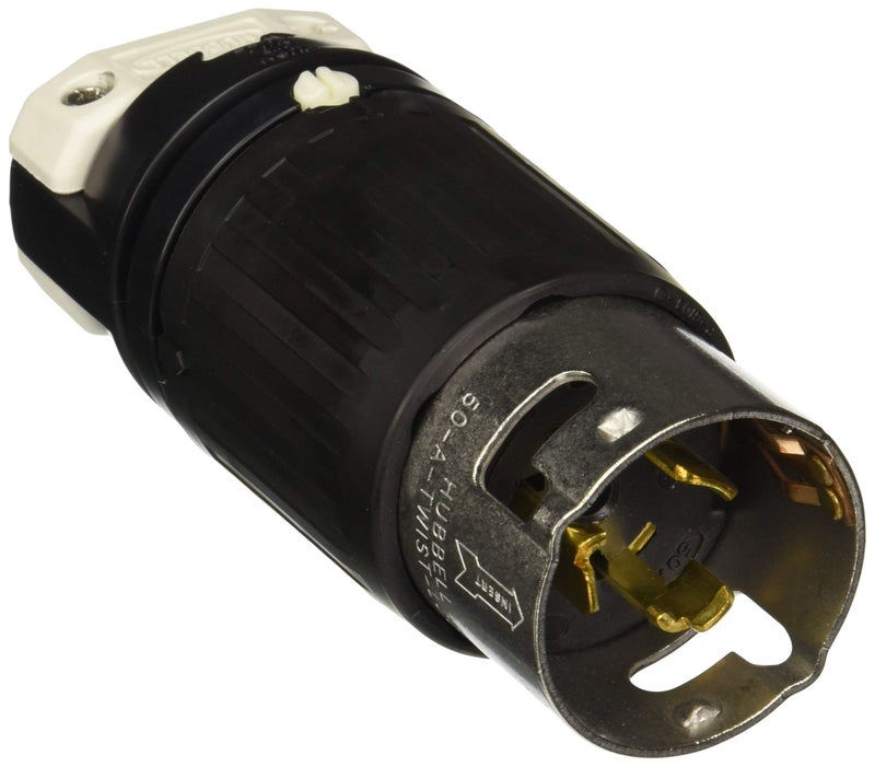 Hubbell CS8365C Plug 3p 4w 50-Amp250-volt AC LKG - Image 5
