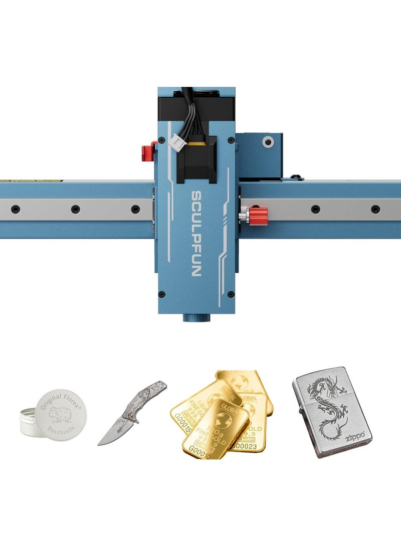 سكلبفون SCULPFUN IR-2 1064nm وحدة الأشعة تحت الحمراء S9، S30، S30 Ultra، SF-A9، S6 Pro، S10، 0.03mm بقعة فائقة الدقة، رأس شعاع قوي للمعادن، الذهب، الفضة، المجوهرات، الألومنيوم، البلاستيك، الأزرق، SF-1064NM. - Image 1