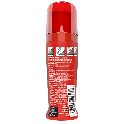 KIWI Instant Shine & Protect, Brown Liquid Shoe Polish, 2.5 oz (1 Bottle with Sponge Applicator) - Image 2