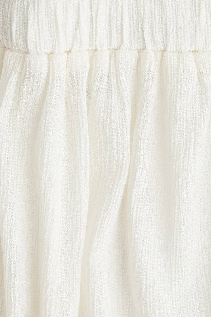 H&M Crinkled chiffon top