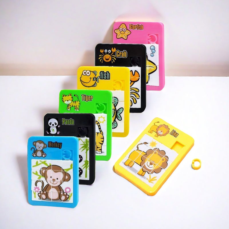 Factory Huarong Road Mini Puzzle 16 Palace Puzzle Sliding Puzzle School Kindergarten Gift Toys - Image 3