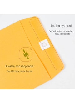 Jolbndcv 6” X 9” Clasp Envelopes With Gummed Seal Brown Kraft Catalog Envelopes Clasp Mailing Envelopes For Home Office Business 28 Lb Kraft Paperpack Of 30  - Image 3