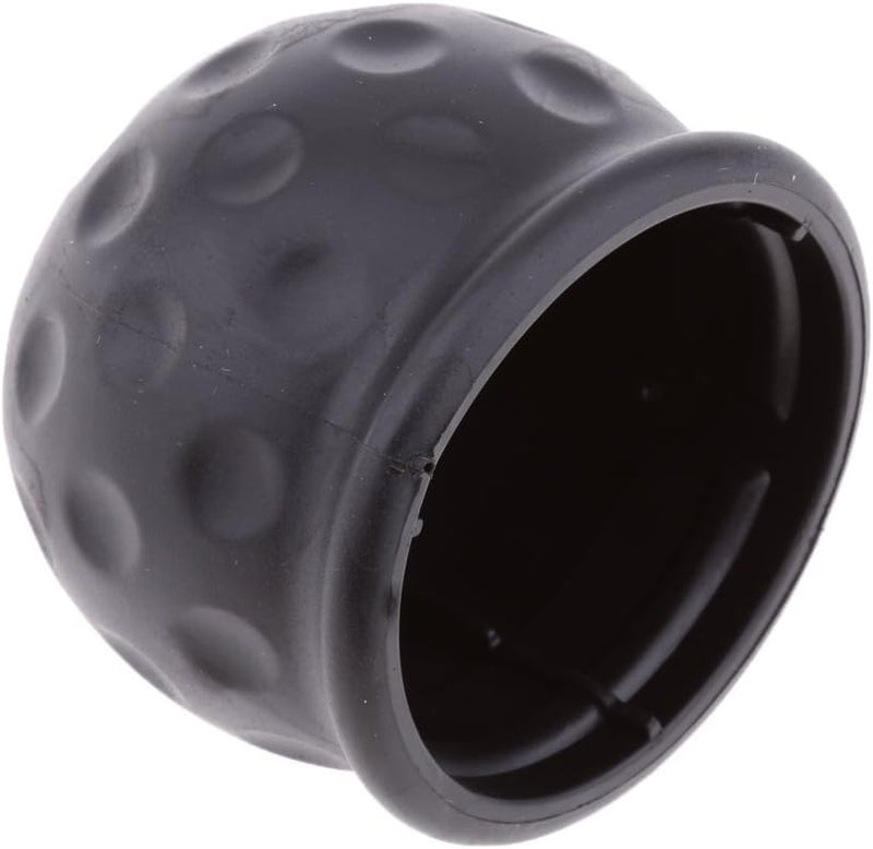 klarakoCar Trailer Caravan Tow Bar Ball Protective Cover 50mm Cap klarakoBlack, 50mmx55mm - Image 2