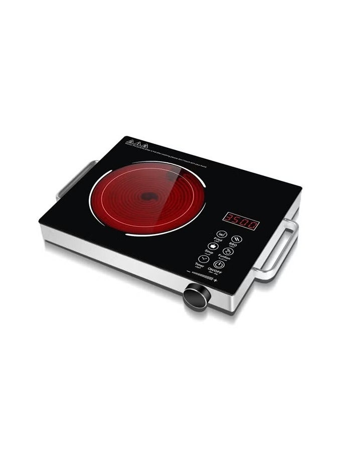 YQLIFE 3500W Infrared Induction Cooktop, Electric Stove Burner, Electric Hot Plate, Single Electric Cooktops Countertop Stoveck - Image 1