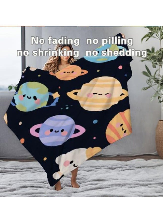 general Baby and children's cartoon flannel thin blanket (warm and comfortable, suitable for sleep, game use) 70cm*100cm - Image 4