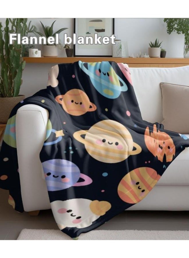 general Baby and children's cartoon flannel thin blanket (warm and comfortable, suitable for sleep, game use) 70cm*100cm - Image 5