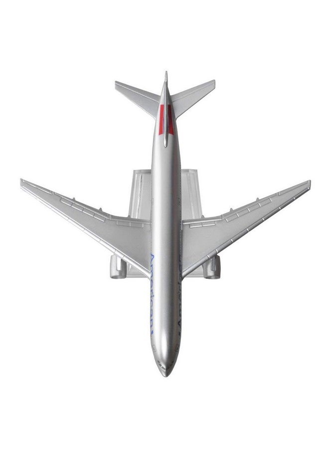 Sage Square Sage Square Highly Detailed Souvenir Model Collection 1:300 American Airlines Boeing 777-223 (Er) Scale Metal Model Aircraft,White  - Image 5