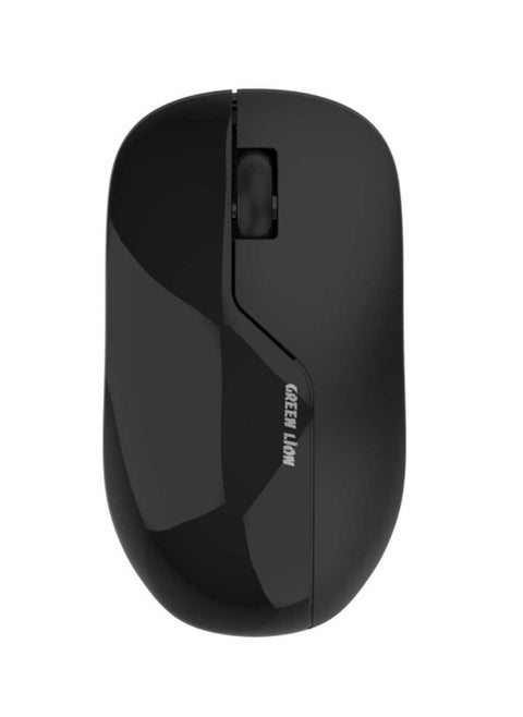 G730 Wireless Mouse, ABS Material, 400mAh Battery Capacity, 3 Key Number, 1200 DPI Resolution, Compatible with Windows XP, Vista, 7, 8, 10, Mac, 30 cm Rechargeable Cable Length - Black