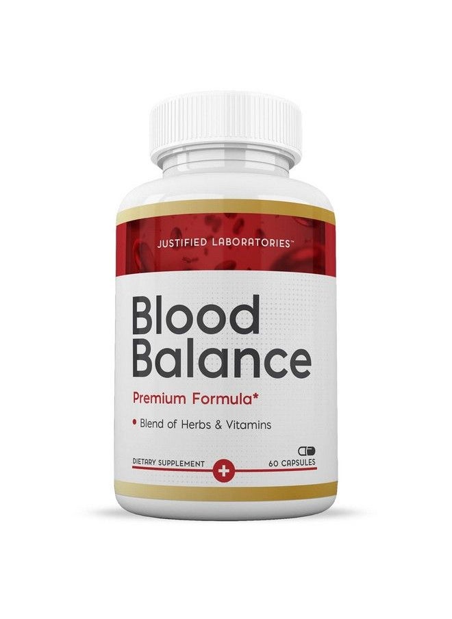 Justified Laboratories - Blood Balance Advanced Formula 620Mg Formula Supplement Pills 60 Capsules - Image 1