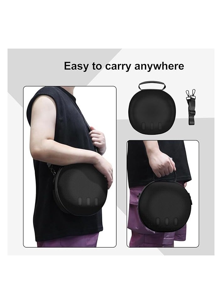 PROMASS Promass Hard Carrying Case Compatible with Meta Oculus Quest 3, VR Gaming Headset and Touch Controllers Accessories Carry Bag, Suitable for Travel and Home Storage Case (Black)  - Image 2
