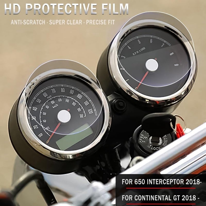 QASULER Motorcycle Dashboard Screen Protector - Image 2