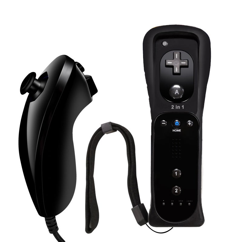 مقابض Wii مقابض اليسار واليمين لأجهزة Wii مع مسرع داخلي مقبضان يسار ويمين في واحد مزايا البيع المباشر من المصنع الشحن مميز لون وردي - Image 3