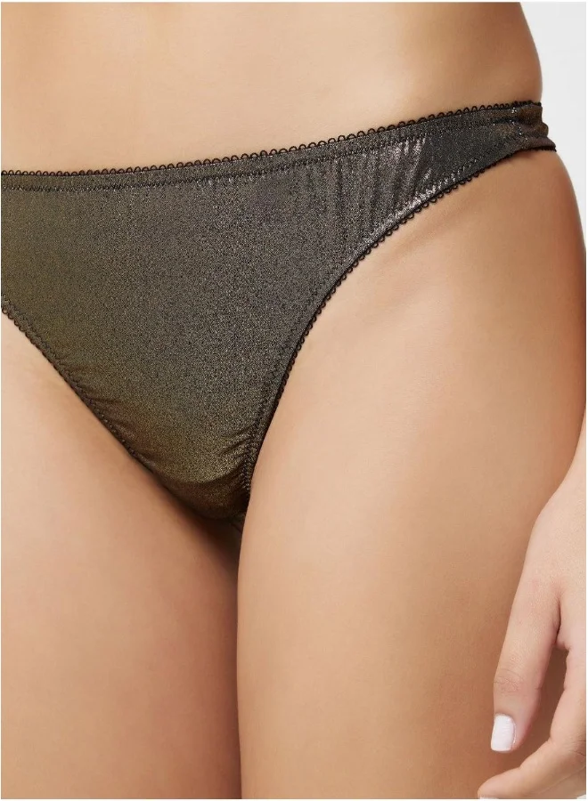Isla & Evie High Leg Thong